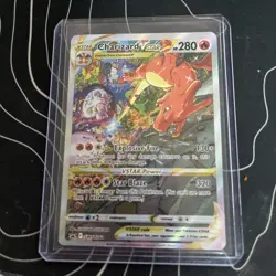 Pokemon TCG Charizard VSTAR SWSH262 Holo Black Star Promo Card NM/M - Image 2