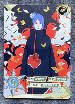 Konan - AR Alt Gold Rare - NM/MINT - Naruto Kayou Card CCG TCG NR-AR-002 - Image 1