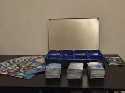 James Bond 007 Commander Spy Cards; Metal Tin with mostly complete set + extras - Image 1