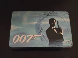 James Bond 007 Commander Spy Cards; Metal Tin with mostly complete set + extras - Image 2