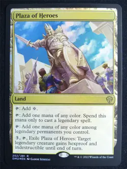 Plaza of Heroes Foil - DMU - Mtg Card #4OI - Image 1