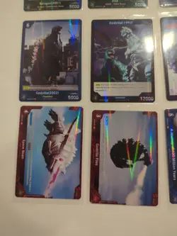 Set Of 20 All Holo Godzilla The Game Cards - Image 2