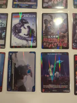 Set Of 20 All Holo Godzilla The Game Cards - Image 3