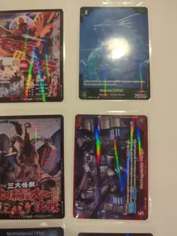 Set Of 20 All Holo Godzilla The Game Cards - Image 5