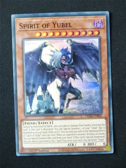 Spirit of Yubel PHNI Super Rare - 1st ed Yugioh Card #9LQ - Image 1