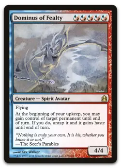 Dominus of Fealty #194 (NM) Commander CMD Magic MTG - Image 1