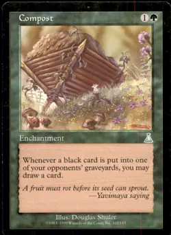 MTG Compost LP Light Play Urza's Destiny [1245] - Image 1