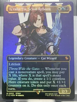 G'raha Tia, Scion Reborn (Borderless) Commander: Final Fantasy FOIL - Image 3