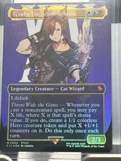 G'raha Tia, Scion Reborn (Borderless) Commander: Final Fantasy FOIL - Image 4