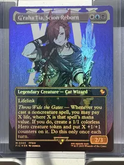 G'raha Tia, Scion Reborn (Borderless) Commander: Final Fantasy FOIL - Image 5