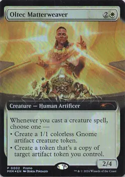 Oltec Matterweaver (Extended Art) 2 P Foil LARP LP - Image 1