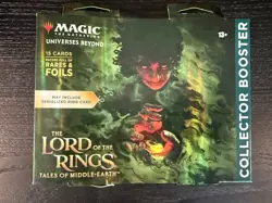 Magic The Gathering The Lord Of The Rings Collector Booster OMEGA Box NIB - Image 1