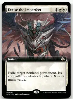 Excise the Imperfect (Extended Art) #101 (NM) March of the Machine MOC Magic MTG - Image 1