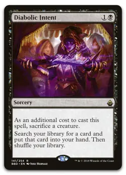 Diabolic Intent #141 (NM) Battlebond BBD Magic MTG - Image 1