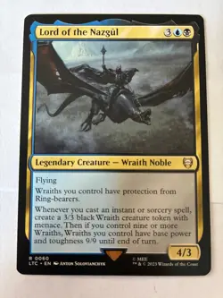 MTG Lord of the Nazgul Commander: the Lord of the Rings NM regular - Image 1