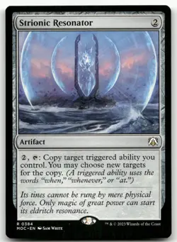 Strionic Resonator #384 (NM) March of the Machine MOC Magic MTG - Image 1