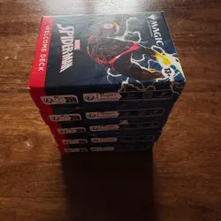 Magic the Gathering MTG Spiderman Welcome Decks Complete 5 Deck Set Sealed 2025 - Image 3