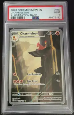 Pokemon Charmeleon Sv: Scarlet & Violet 151 Illustration Rare Holo PSA 9 169/165 - Image 1
