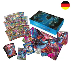 Pokemon Mega Glurak X ex Ultra Premium Kollektion Deutsch I NEU & SEALED - Image 2
