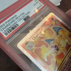 Charizard PSA 4 2002 Pokemon Reverse Holo #3 Legendary Coll 🔥 - Image 3