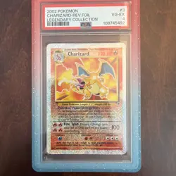 Charizard PSA 4 2002 Pokemon Reverse Holo #3 Legendary Coll 🔥 - Image 4