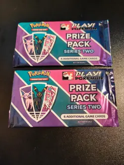 2x New & Sealed Pokemon Play Promo Exclusive Prize Pack Series 2 - Image 3
