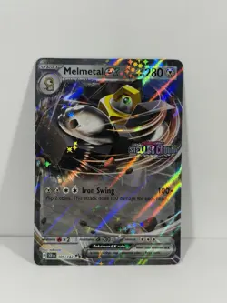 Pokemon Melmetal ex Stamped 105/142 Stellar Crown NM - Image 1