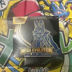 Pokemon TCG Mega Evolution ETB Lucario Elite Trainer Box NEW / SEALED - Image 1