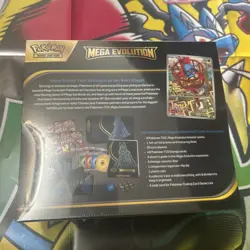 Pokemon TCG Mega Evolution ETB Lucario Elite Trainer Box NEW / SEALED - Image 2