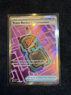 Team Rocket's Transceiver 263/217 Ultra Rare ME: Ascended Heroes Pokemon NM - Image 1