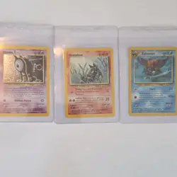 Pokemon Neo Discovery 2 Holo Card Lot Houndour 5/75 Unown A 14/75 Kabutops. - Image 1