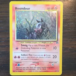 Pokemon Neo Discovery 2 Holo Card Lot Houndour 5/75 Unown A 14/75 Kabutops. - Image 3