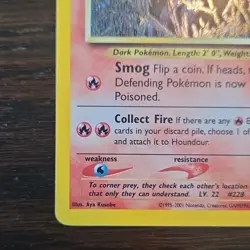 Pokemon Neo Discovery 2 Holo Card Lot Houndour 5/75 Unown A 14/75 Kabutops. - Image 4