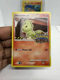 2009 Pokemon Pokemon Rumble Ninetales 3/16 LP - Image 1