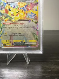 2024 POKEMON SSP EN-SURGING SPARKS #057 PIKACHU EX PSA 10 - Image 5