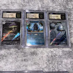 Pokemon Mixed Slab Lot Japanese Pristine 10 Gem Mint 10 Holo Art Rare Favorites! - Image 2