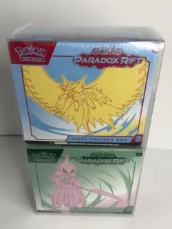 Pokemon Paradox Rift Elite Trainer Box TCG box SEALED LOT OF 2 820650874161 - Image 1