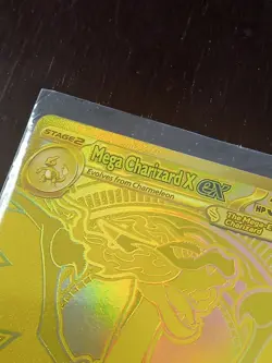 Pokemon Gold Mega Charizard X EX 130/094 Phantasmal Flames. MINT CONDITION!! - Image 5