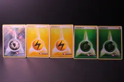 [5x] Energy - Pokemon TCG 2010 Crosshatch Holo Play! Pokemon Promo LP - Image 1