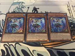 Yugioh Trickstar Aqua Angel x3 Ultra Rare MZTM-EN026 Near Mint - Image 1