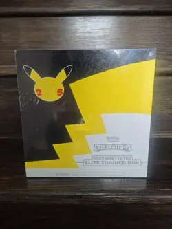 Pokemon Center Celebrations Elite Trainer Box ETB Tear Infront See Pictures 820650809866 - Image 1
