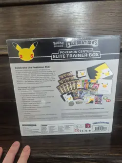 Pokemon Center Celebrations Elite Trainer Box ETB Tear Infront See Pictures 820650809866 - Image 3