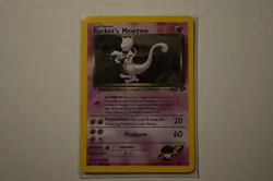 Rocket's Mewtwo - Holo Rare - 14/132 Gym Challenge - Pokemon TCG - 2000 - Image 1