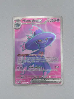 Pokemon TCG Me02: Phantasmal Flames Mismagius EX 112/094 - Image 1