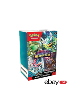 LIVE: Twilight Masquerade Booster Bundle Pokemon (opened live) - Image 1