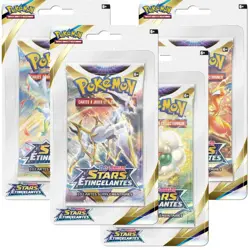 ARTSET LOT 4 BOOSTER 10 CARTES POKEMON STARS ETINCELANTES EB09 FR NEUF SCELLES - Image 1