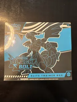 Pokemon Black Bolt Elite Trainer Box ETB - Factory Sealed NEW - Image 1