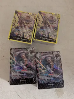 One Piece Starter Deck Bricks Lot Charlotte Katakuri And Smoker 4 Bricks - Image 3