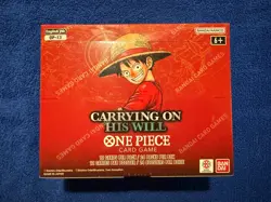 One Piece OP-13 Carry On His Will Booster Box w/ Acrylic Case - Image 2