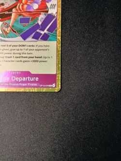 Divine Departure OP13-076 Rare (Foil) - Carrying On His Will - Image 3